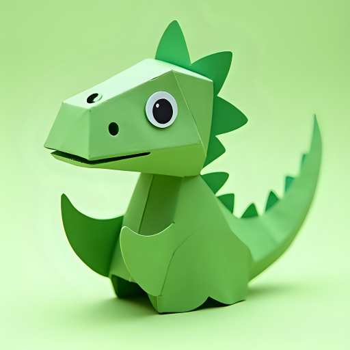 3D 종이 공룡