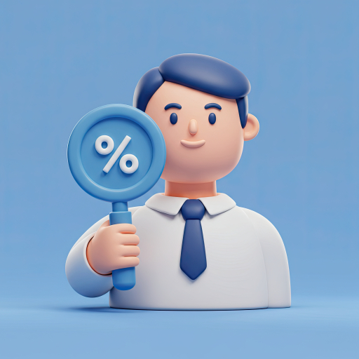 3D 만화 남자 수트