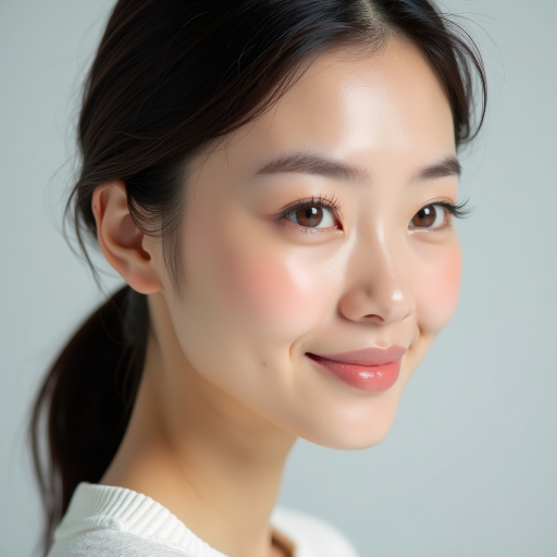 아름다운 젊은 여성