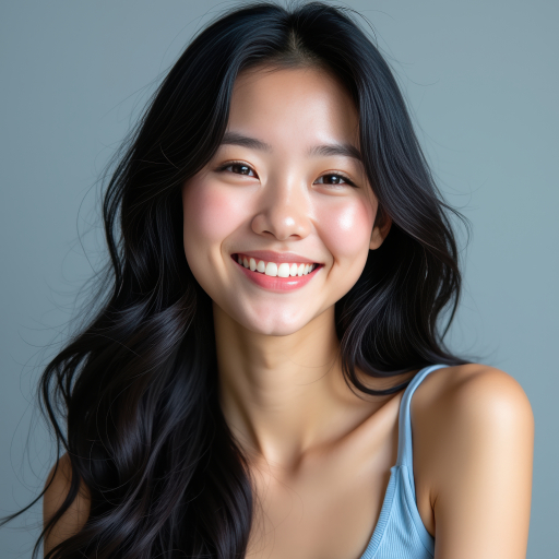 아름다운 젊은 여성