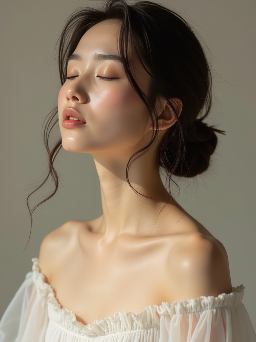 고요한 여성