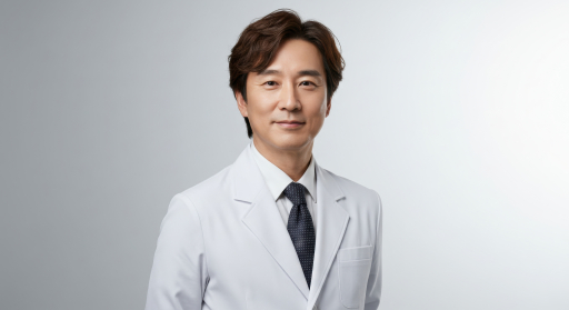 흰색 정장 입은 남자