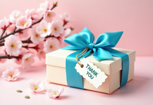 벚꽃 선물
