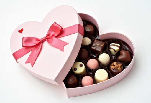 초콜릿 하트 박스
