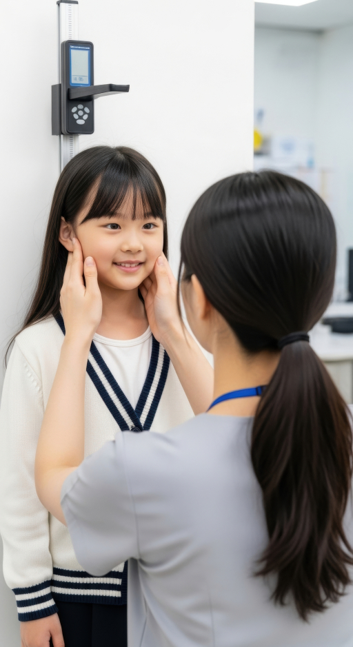 긴 검은 머리 소녀