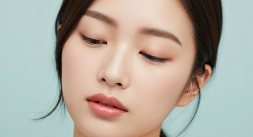 여성의 클로즈업