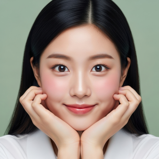 아름다운 젊은 여성