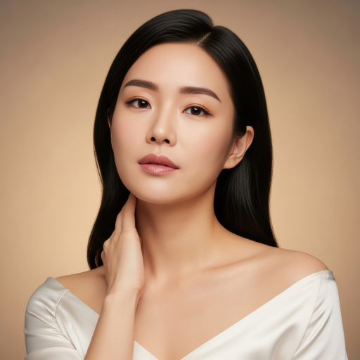 아름다운 아시아 여성