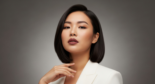 아름다운 아시아 여성